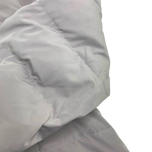 Garnet Hill Down Puffer Jacket in Grey - Picture 6 of 7